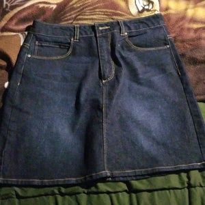 Jean skirt
